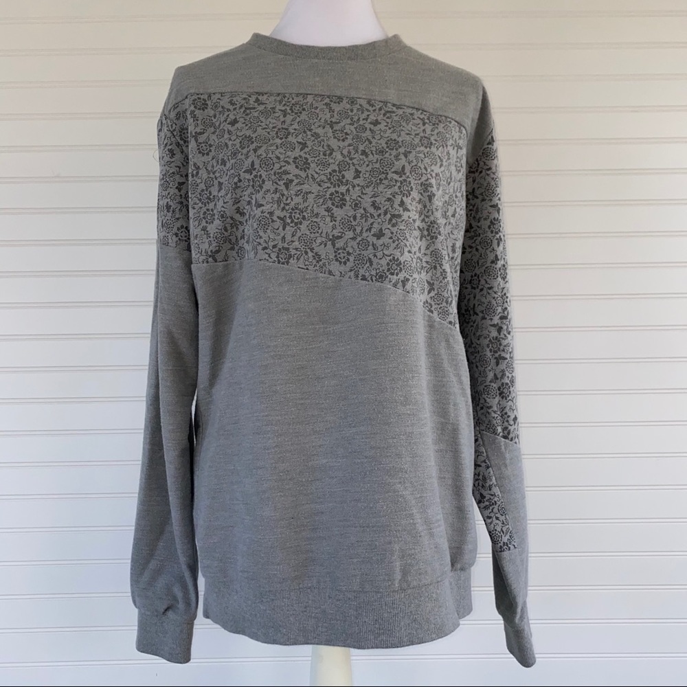 Civil society Gray Butterfly pullover swea…